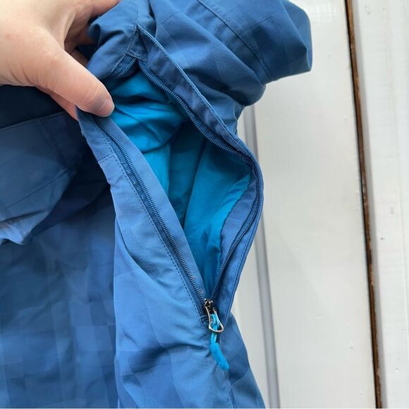 Marmot Membrain winter coat water resistant blue hooded women's medium skiing - Picture 8 of 12